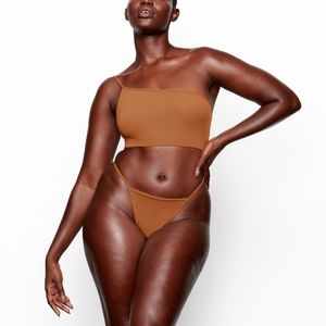 SKIMS - Fits Everybody One Shoulder Bralette in Copper